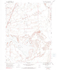 Snow Water Lake Nevada Historical topographic map, 1:24000 scale, 7.5 X 7.5 Minute, Year 1968
