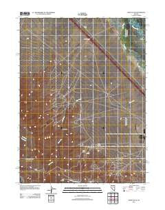 Snow Gulch Nevada Historical topographic map, 1:24000 scale, 7.5 X 7.5 Minute, Year 2011