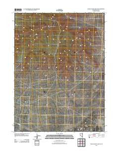 Snow Water Lake NE Nevada Historical topographic map, 1:24000 scale, 7.5 X 7.5 Minute, Year 2012