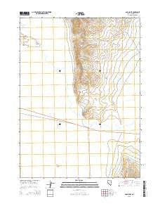 Sod House Nevada Current topographic map, 1:24000 scale, 7.5 X 7.5 Minute, Year 2015