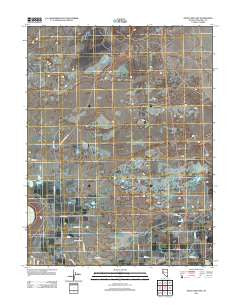 Soda Lake East Nevada Historical topographic map, 1:24000 scale, 7.5 X 7.5 Minute, Year 2011