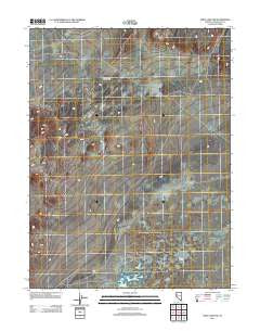 Soda Lake NW Nevada Historical topographic map, 1:24000 scale, 7.5 X 7.5 Minute, Year 2011