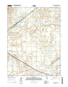Soda Lake West Nevada Current topographic map, 1:24000 scale, 7.5 X 7.5 Minute, Year 2014