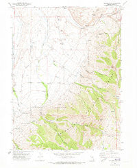 Soldier Peak Nevada Historical topographic map, 1:24000 scale, 7.5 X 7.5 Minute, Year 1970