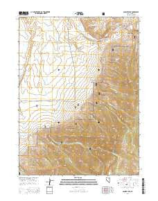 Soldier Peak Nevada Current topographic map, 1:24000 scale, 7.5 X 7.5 Minute, Year 2014