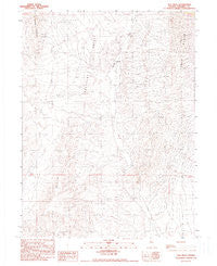 Sou Hills Nevada Historical topographic map, 1:24000 scale, 7.5 X 7.5 Minute, Year 1990