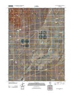 Sou Hot Springs Nevada Historical topographic map, 1:24000 scale, 7.5 X 7.5 Minute, Year 2011