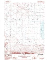 South of Fallon Nevada Historical topographic map, 1:24000 scale, 7.5 X 7.5 Minute, Year 1985