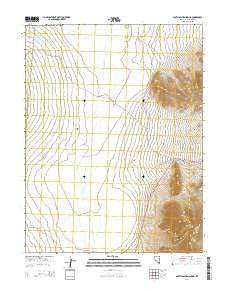 South Bastian Spring Nevada Current topographic map, 1:24000 scale, 7.5 X 7.5 Minute, Year 2014