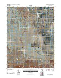 South of Fallon Nevada Historical topographic map, 1:24000 scale, 7.5 X 7.5 Minute, Year 2011