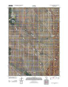 South of McDermitt Nevada Historical topographic map, 1:24000 scale, 7.5 X 7.5 Minute, Year 2011