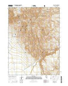Spring City Nevada Current topographic map, 1:24000 scale, 7.5 X 7.5 Minute, Year 2015