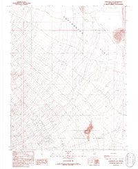 Springdale SW Nevada Historical topographic map, 1:24000 scale, 7.5 X 7.5 Minute, Year 1986