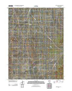 Spruce Well Nevada Historical topographic map, 1:24000 scale, 7.5 X 7.5 Minute, Year 2012