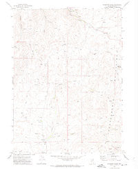 Stampede Ranch Nevada Historical topographic map, 1:24000 scale, 7.5 X 7.5 Minute, Year 1970