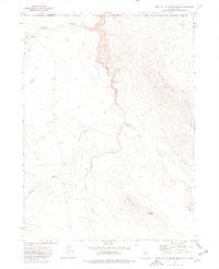 Star Valley Ridge West Nevada Historical topographic map, 1:24000 scale, 7.5 X 7.5 Minute, Year 1973
