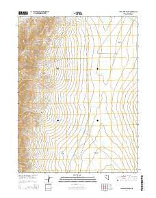 Star Creek Ranch Nevada Current topographic map, 1:24000 scale, 7.5 X 7.5 Minute, Year 2014
