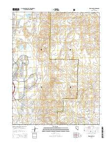 Steamboat Nevada Current topographic map, 1:24000 scale, 7.5 X 7.5 Minute, Year 2015