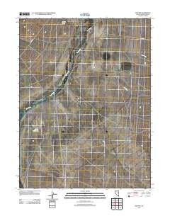 Steptoe Nevada Historical topographic map, 1:24000 scale, 7.5 X 7.5 Minute, Year 2012