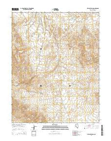 Stewart Spring Nevada Current topographic map, 1:24000 scale, 7.5 X 7.5 Minute, Year 2014