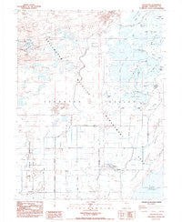 Stillwater Nevada Historical topographic map, 1:24000 scale, 7.5 X 7.5 Minute, Year 1985