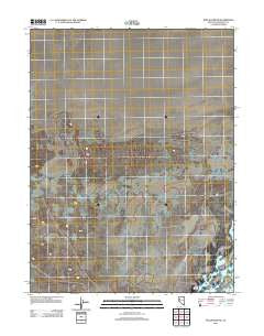 Stillwater NE Nevada Historical topographic map, 1:24000 scale, 7.5 X 7.5 Minute, Year 2011
