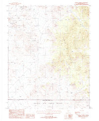 Stinking Spring Nevada Historical topographic map, 1:24000 scale, 7.5 X 7.5 Minute, Year 1987