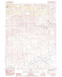 Stockton Well Nevada Historical topographic map, 1:24000 scale, 7.5 X 7.5 Minute, Year 1985