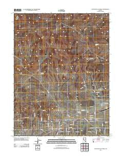 Stockton Flat Well Nevada Historical topographic map, 1:24000 scale, 7.5 X 7.5 Minute, Year 2011