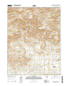 Stockton Flat Well Nevada Current topographic map, 1:24000 scale, 7.5 X 7.5 Minute, Year 2015