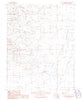 Stone Cabin Ranch SW Nevada Historical topographic map, 1:24000 scale, 7.5 X 7.5 Minute, Year 1986