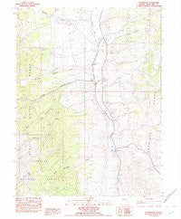 Stonehouse Nevada Historical topographic map, 1:24000 scale, 7.5 X 7.5 Minute, Year 1982