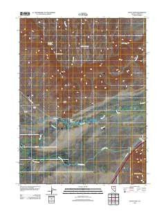 Stony Point Nevada Historical topographic map, 1:24000 scale, 7.5 X 7.5 Minute, Year 2012
