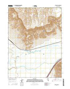 Stony Point Nevada Current topographic map, 1:24000 scale, 7.5 X 7.5 Minute, Year 2014