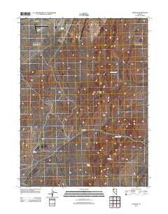 Sulphur Nevada Historical topographic map, 1:24000 scale, 7.5 X 7.5 Minute, Year 2011