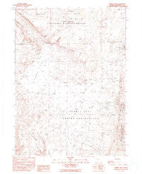 Summit Lake Nevada Historical topographic map, 1:24000 scale, 7.5 X 7.5 Minute, Year 1990