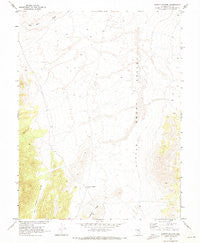 Summit Station Nevada Historical topographic map, 1:24000 scale, 7.5 X 7.5 Minute, Year 1968