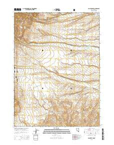 Sun Creek NW Nevada Current topographic map, 1:24000 scale, 7.5 X 7.5 Minute, Year 2015