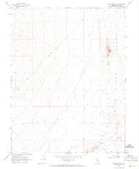Sunnyside NW Nevada Historical topographic map, 1:24000 scale, 7.5 X 7.5 Minute, Year 1969