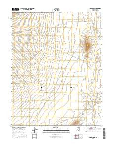 Sunnyside NW Nevada Current topographic map, 1:24000 scale, 7.5 X 7.5 Minute, Year 2014