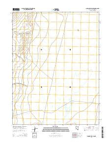 Sunshine Well NW Nevada Current topographic map, 1:24000 scale, 7.5 X 7.5 Minute, Year 2014