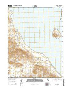 Sutcliffe Nevada Current topographic map, 1:24000 scale, 7.5 X 7.5 Minute, Year 2014