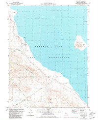 Sutcliffe Nevada Historical topographic map, 1:24000 scale, 7.5 X 7.5 Minute, Year 1980