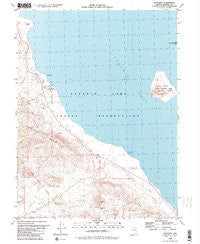Sutcliffe Nevada Historical topographic map, 1:24000 scale, 7.5 X 7.5 Minute, Year 1980