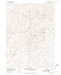 Swales Mountain Nevada Historical topographic map, 1:24000 scale, 7.5 X 7.5 Minute, Year 1958