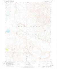 Swan Lake Nevada Historical topographic map, 1:24000 scale, 7.5 X 7.5 Minute, Year 1966