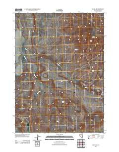 Swan Lake Nevada Historical topographic map, 1:24000 scale, 7.5 X 7.5 Minute, Year 2011
