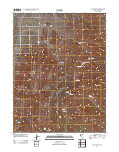 Table Mountain Nevada Historical topographic map, 1:24000 scale, 7.5 X 7.5 Minute, Year 2011