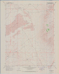 Teels Marsh Nevada Historical topographic map, 1:24000 scale, 7.5 X 7.5 Minute, Year 1967