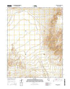 Teels Marsh Nevada Current topographic map, 1:24000 scale, 7.5 X 7.5 Minute, Year 2014